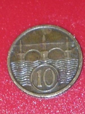 10 haleru 1922 [poze]. Discount conform descriere [10 - 20 %. Vezi descrierea.]. foto