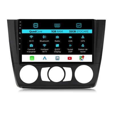 Navigatie Dedicata Bmw Seria 1 E82 E88 E81 E87 (2004-2011), 9Inch, 1Gb Ram, 32Gb Stocare, CarPlay foto