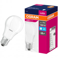 Bec LED Osram, E27, 10W (75W), 1055 lm, lumina neutra (4000K) foto