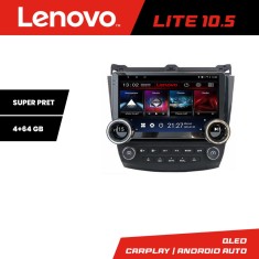 Navigatie Honda Accord 2004-2008 Kit-accord Lenovo 8 core 4+64 10.5 inch Incell 1K android Wifi 5Ghz gps internet Q CarStore Technology