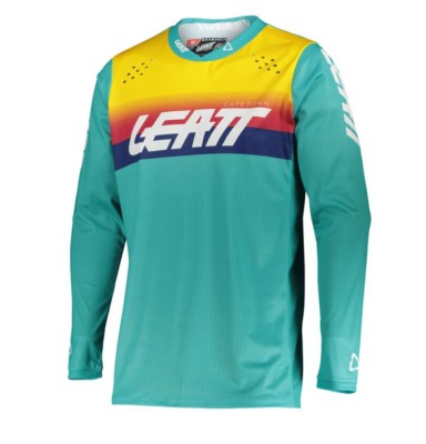 Tricou Leatt 4.5 Lite Aqua foto