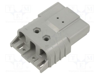 Conector mufă hermafrodit SBE&amp;reg; 80 cablu-cablu gri Anderson Power Products foto