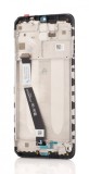 Display LCD Xiaomi Redmi 9, Negru, Cu Rama, Inlocuire Ecran, Montaj Facil, Culori Vibrante