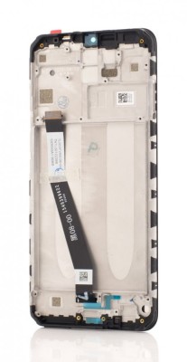 LCD Xiaomi Redmi 9, Negru + Rama foto