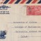 FILATELIE TEMATICA - PLIC INDIA TEMATICA AVION AVIOANE AVIATIE AIRMAIL AEROGRAM FAUNA RINOCER