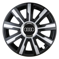 Set 4 Capace Roti Autohelix MSA&reg;, potrivite jantelor de R15, pentru Audi, model mirage