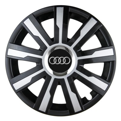 Set 4 Capace Roti Autohelix MSA&amp;reg;, potrivite jantelor de R15, pentru Audi, model mirage foto