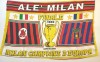 Steag AC Milan - Steaua Bucuresti, Finala CCE 1989, 77x49cm, Fan Zone, Steaua Milan, Accesorii Suporteri