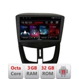Navigatie Peugeot 207 D-PE01 Octa Core cu Android Radio Bluetooth Internet GPS WIFI DSP 3+32 GB 4G KIT-PE01+EDT LENOVO LITE CarStore Technology