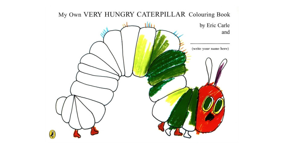 My Own Very Hungry Caterpillar Colouring Book | arhiva Okazii.ro
