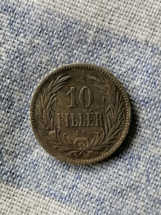 MONEDA-10 FILLER 1894 - UNGARIA
