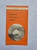 Pliant Cetatea Tropaeum Traiani (1977) - Muzeul de Istorie Constanța / A.V. Rădulescu, ibliofilie, arheologie dobrogeană, Muzeul Constanța