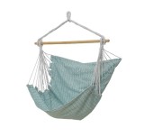 Hamac pliabil tip scaun, Verde, 100x130 cm, Oem