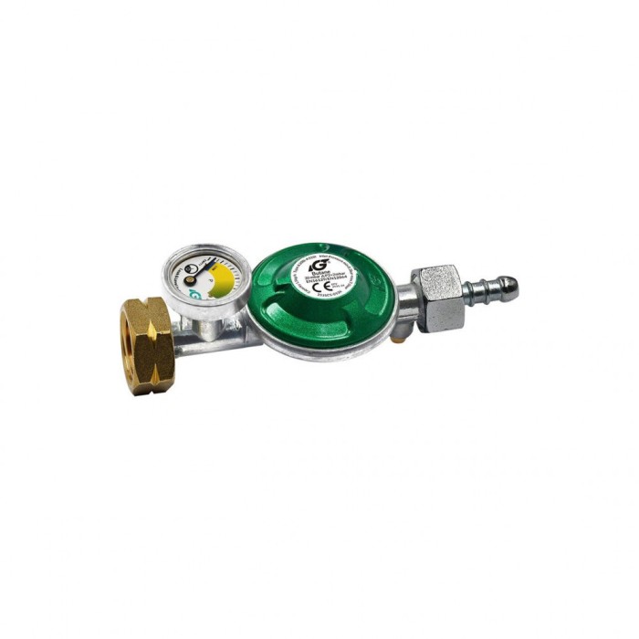 Regulator presiune pt. butelii gaz cu manometru DSH 493584
