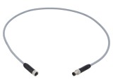 Cablu FESTO NEBA-M8G3-U-0.5-N-M8G3 pentru senzori automatizări M8 PIN 3, 0.5m