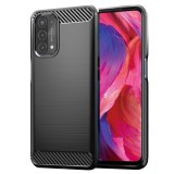Husa Oppo A54 5G Asteroid GSM Carbon Silicone, negru