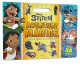 Disney. Stitch. Aventuri magice. Carte de colorat cu autocolante - Disney