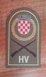 C7 30 - Ecuson - tematica militara - Croatia - piesa de colectie!