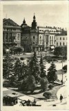 CP1831N Kolozsv&aacute;r, M&aacute;ty&aacute;s kir&aacute;ly t&eacute;ri r&eacute;szlet/Cluj, carte poștală circulată Odorheiu Secuiesc, 1941