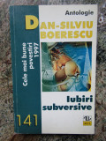 Iubiri subversive - Cele mai bune povestiri 1997 -Dan-Silviu Boerescu