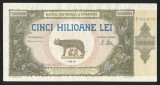 Cumpara ieftin q504 ROMANIA 5000000 lei 1947 VF+ indoitura la mijloc