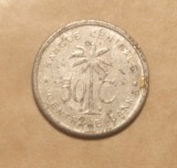 CONGO BELGIAN 50 CENTIMES 1954 RUANDA / URUNDI, Africa