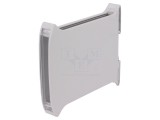Carcasă DIN 101mm x 17,5mm x 119mm Gri
