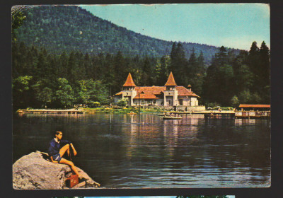 CPIB 18727 CARTE POSTALA - TUSNAD BAI. LACUL &amp;quot;CIUCAS&amp;quot;, NECIRCULATA foto