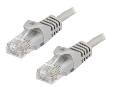 Cablu Patch Cord UTP Cat5e Gri 15m foto