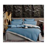 Lenjerie de Pat din Matase cu 6 Piese Pentru Pat Dublu - SUZ96