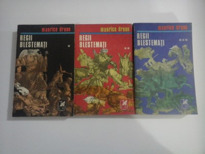 REGII BLESTEMATI vol. I; II; III - MAURICE DRUON foto