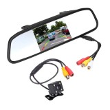 Cumpara ieftin Oglinda retrovizoare auto Cu Display LCD 4.3 inch cu camera marsarier