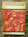 STUDII DE ISTORIE-DIMITRIE ONCIUL