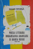 Presa literara romaneasca aradeana si Marea Unire &ndash; Iulian Negrila
