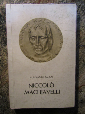 ALEXANDRU BALACI - NICCOLO MACHIAVELLI foto