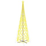 Cumpara ieftin Brad de Craciun conic, 3000 LED-uri, alb cald, 230x800 cm