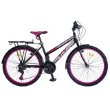 Bicicleta MTB Dame Vision Elegance Culoare Negru/Roz Roata 26&quot; Otel Cod:202608000308