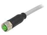 Cablu de conectare M8 3 pini drept 10m 60VAC 4A