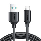 Cablu USB la Lightning, Quick Charging, 480Mbps, 2.4A, 2m - JoyRoom (S-UL012A9) - Negru