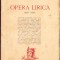 HST 409SP Mircea Streinul Opera lirică 1929-1939