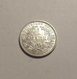 Moneda 1 Mark 1908 F Germania, Argint, Numismatica