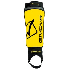 Protectii tibie Givova Difesa, yellow-black, senior