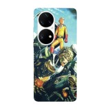 Husa compatibila cu Huawei Nova 9 model Saitama and Genos One Punch Man, Silicon, TPU, Viceversa