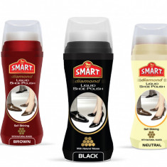 Crema de pantofi lichida SMART 75ml NEGRU