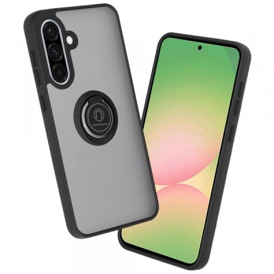 Husa pentru Samsung Galaxy A56 A566, Techsuit, Glinth, Neagra foto