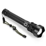 Lanterna LED XHP70, Zoom Reglabil, USB, 2 Acumulatori 26650, Paza, Camping, Vanatoare, Puternica, X92