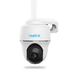 Camera de supraveghere Reolink Go PT cu 4G - LTE si baterie reincarcabila, vizibilitate aproape 360°, vedere nocturna, slot Micro SD Card, rezolutie 1