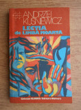 Andrzej Kusniewicz - Lectia de limba moarta