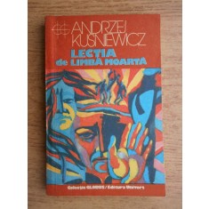Andrzej Kusniewicz - Lectia de limba moarta