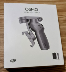 Sistem de stabilizare DJI Osmo Mobile 3 Combo (nou, sigilat) foto